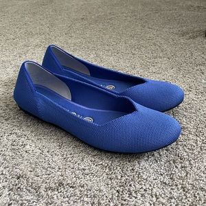 Cornflower Blue Rothy Flats RETIRED